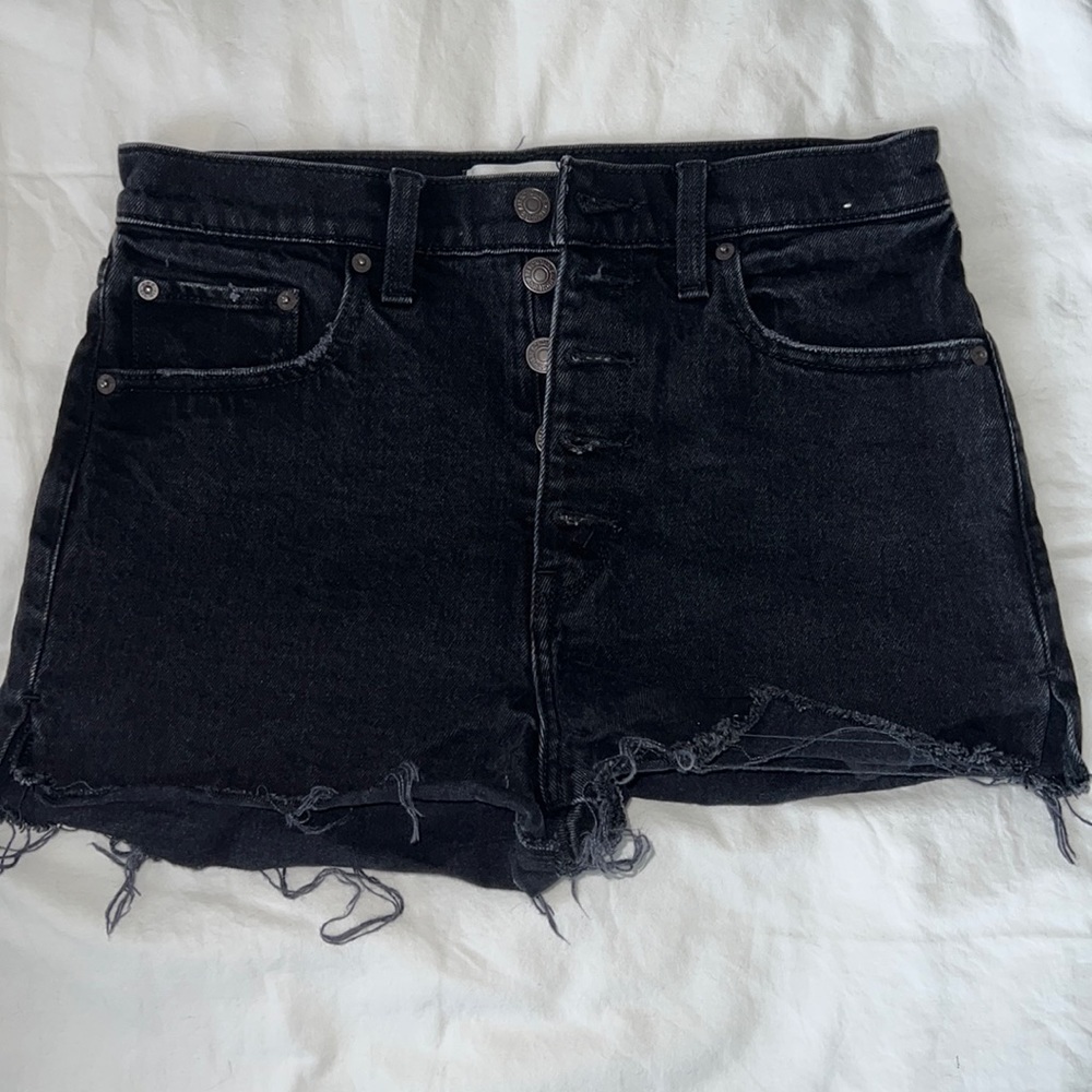 Abercrombie and Fitch High Rise Mom shorts